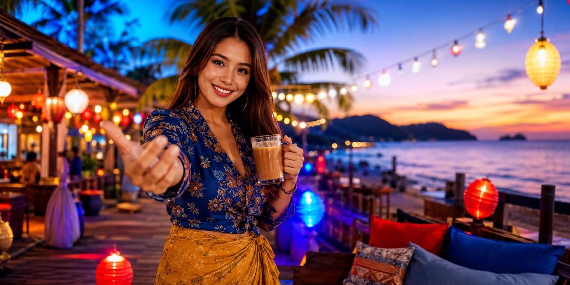 Pertaruhan dalam talian di Langkawi dengan gaya Melayu tempatan penuh semangat