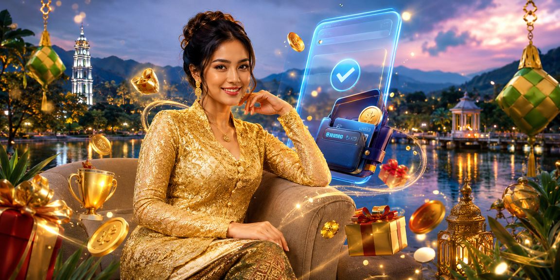 Pemain Malaysia dalam pakaian kebaya menganalisis strategi pertaruhan dalam talian